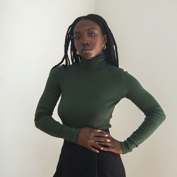 KOTN | Tops | Kotn Turtleneck Green 
